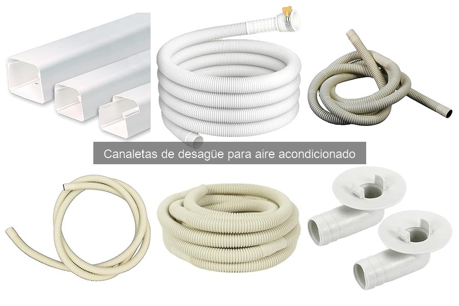 Qué son las canaletas de desagüe para aire acondicionado