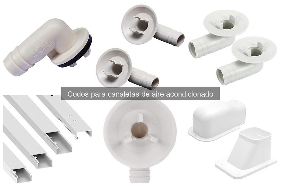 ** ¿Qué son los codos para canaletas de aire acondicionado?
