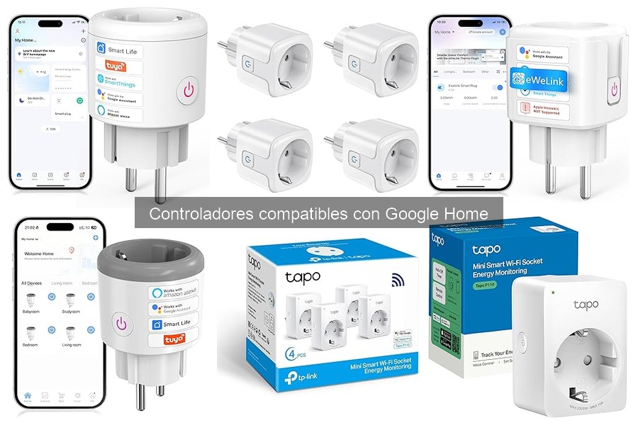 ¿Qué son los controladores compatibles con Google Home?