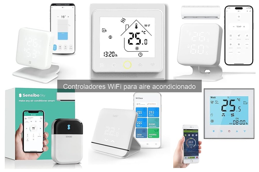 ¿Qué son los controladores WiFi para aire acondicionado?