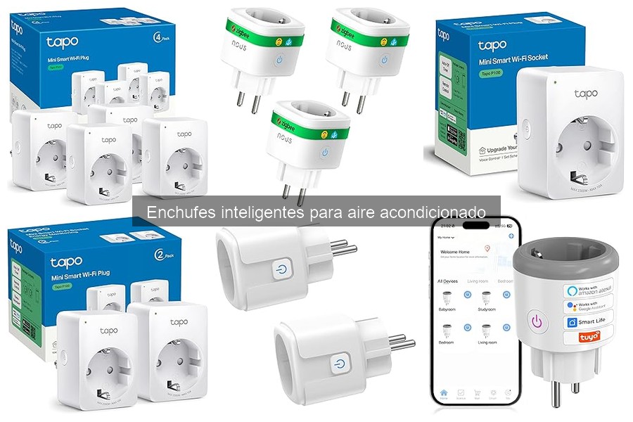 ¿Qué son los enchufes inteligentes para aire acondicionado?