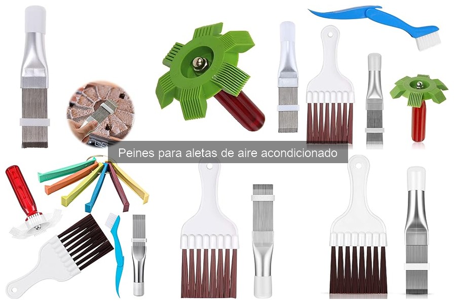¿Qué son los peines para aletas de aire acondicionado?