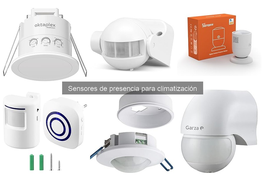 ¿Qué son los sensores de presencia para climatización?