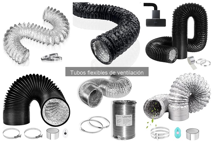 ¿Qué son los tubos flexibles de ventilación para aire acondicionado?