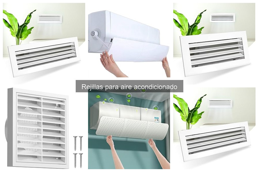 Rejillas de aire acondicionado personalizables: ventajas y opciones
