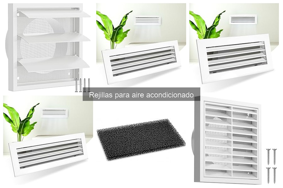 Rejillas Silenciosas para Aire Acondicionado: Mejores Opciones