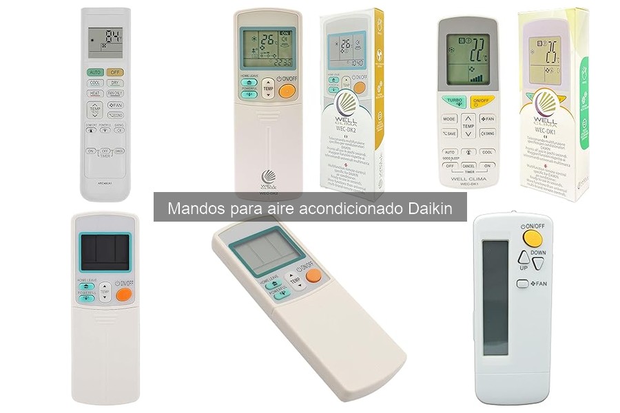 Repuestos y recambios para mandos de aire acondicionado Daikin