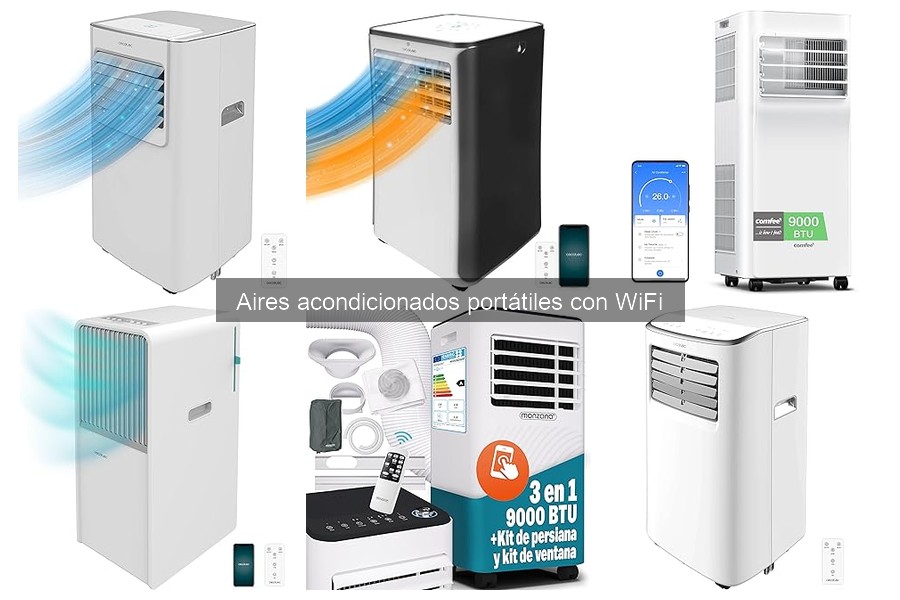 Requisitos eléctricos para aires acondicionados portátiles con WiFi