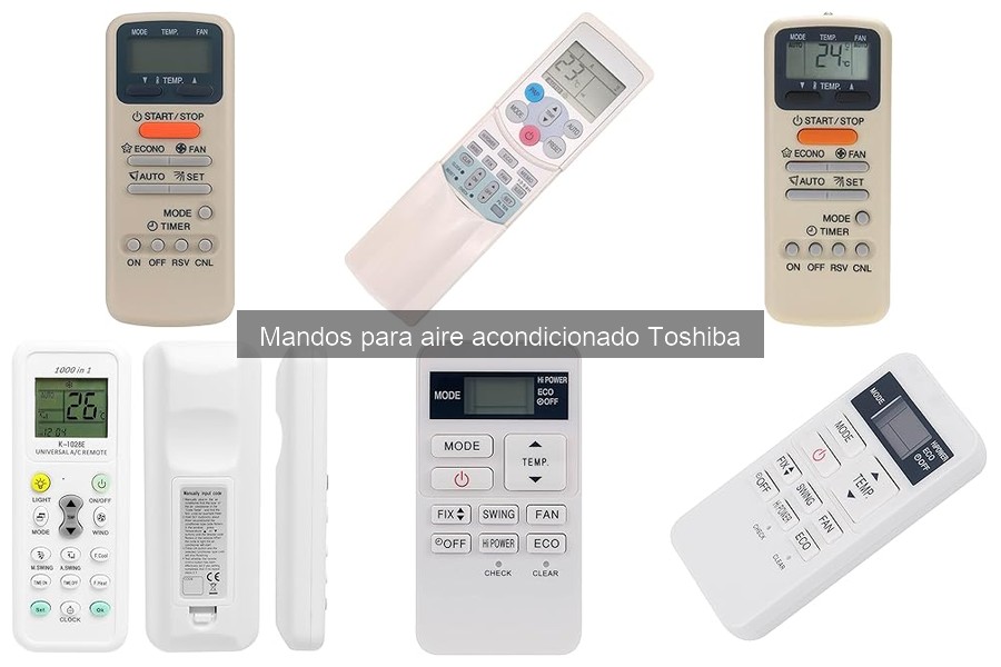 Reseñas de mandos a distancia para aire acondicionado Toshiba
