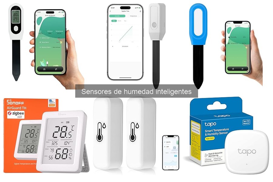 Sensores de Humedad Inteligentes y su Efecto en el Ahorro Energético