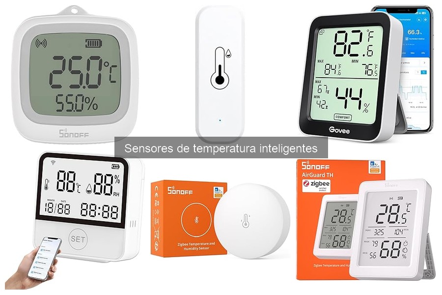 Sensores de temperatura inteligentes para aire acondicionado