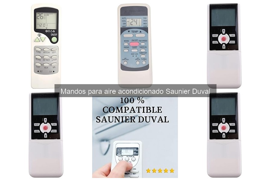 Soluciones para el Mando a Distancia de Saunier Duval