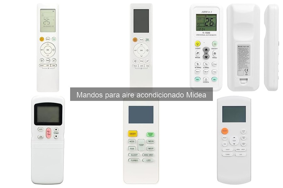 Soluciones para Mando Aire Acondicionado Midea que No Funciona