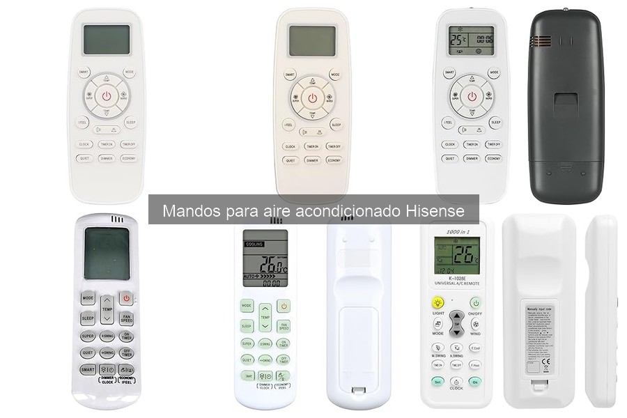 Soluciones para Mando de Aire Acondicionado Hisense que No Funciona