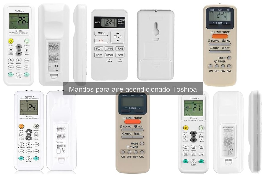 Soluciones para Mando de Aire Acondicionado Toshiba que No Funciona