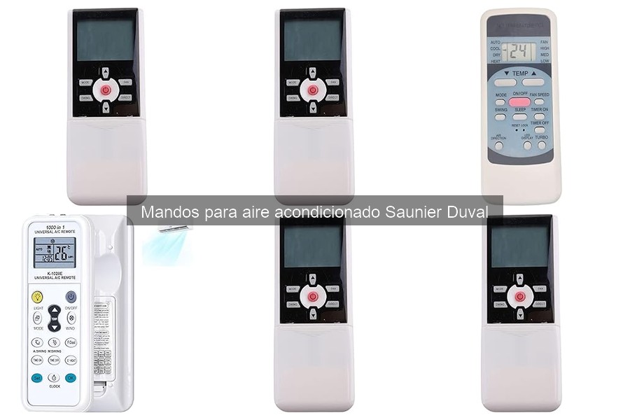 Soluciones para Mando Saunier Duval que Pierde Conexión