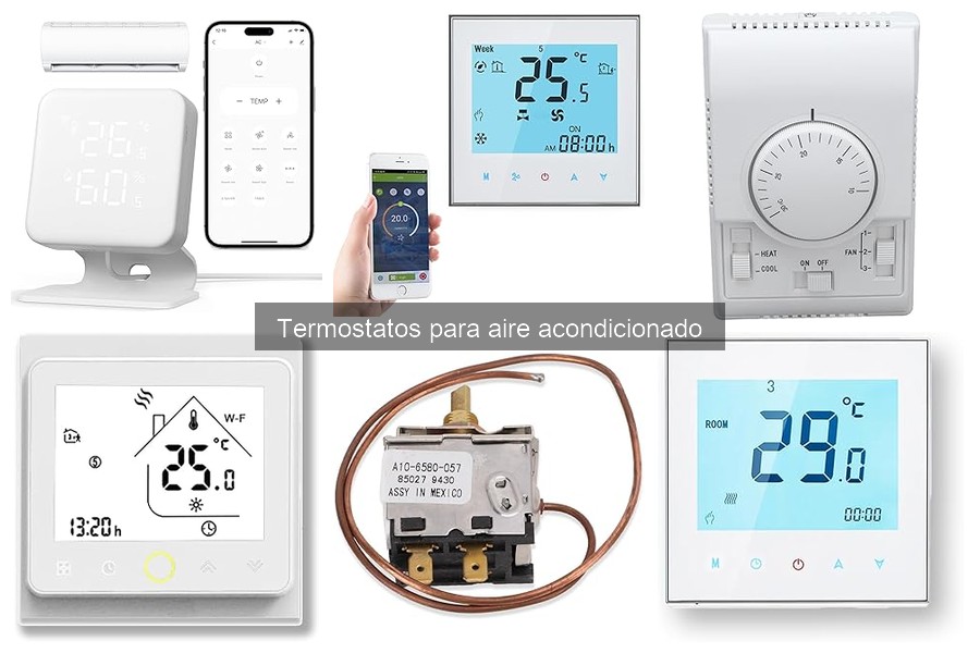 Soluciones para termostatos de aire acondicionado que fallan