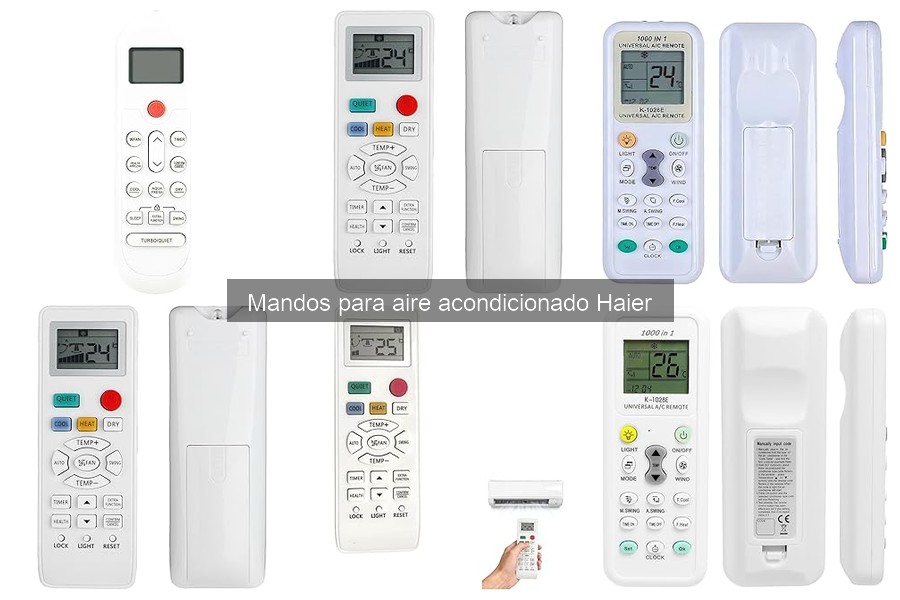 Soluciones si el mando de aire acondicionado Haier pierde señal