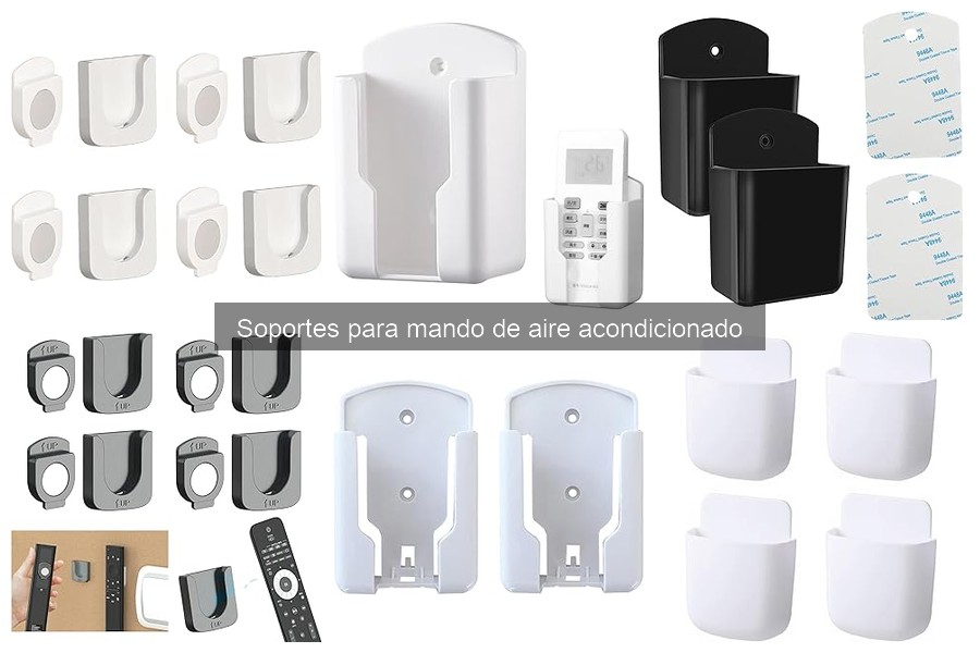 Soportes para mandos de aire acondicionado: ¿Qué son y beneficios?