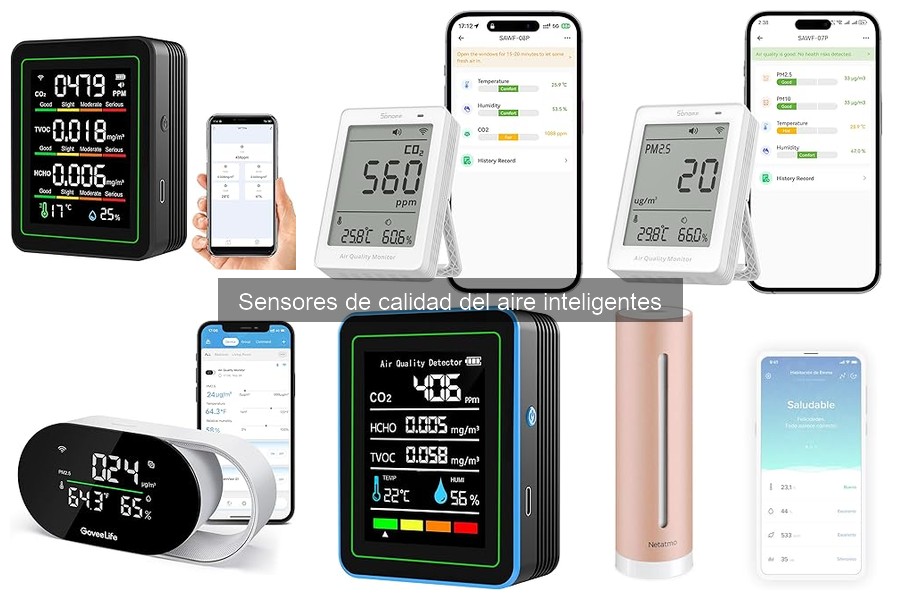 Tendencias en Sensores de Calidad del Aire Inteligentes 2023