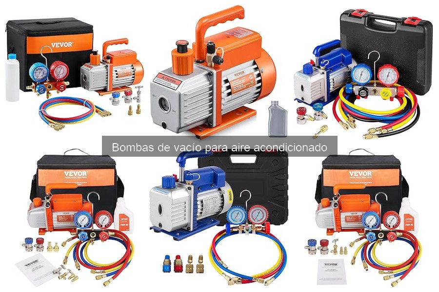 Tipos de bombas de vacío para aire acondicionado: guía completa