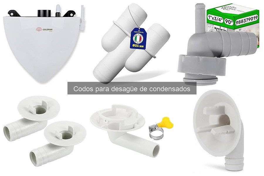 Tipos de Codos para Desagüe de Condensados en Aire Acondicionado