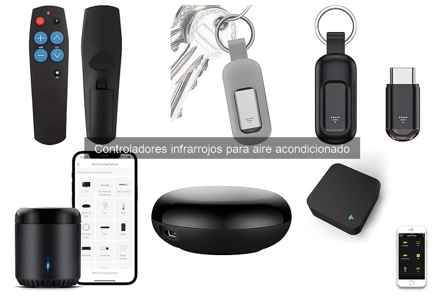Tipos de controladores infrarrojos para aire acondicionado