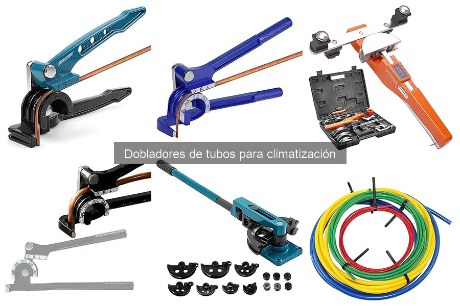 Tipos de dobladores de tubos para climatización y sus usos