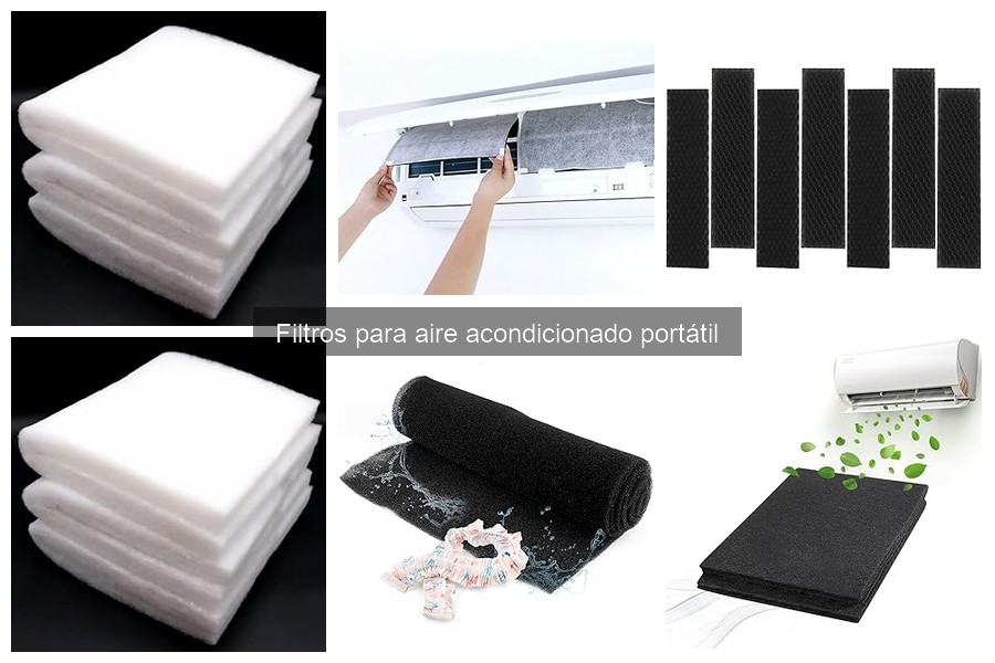 Tipos de filtros para aire acondicionado portátil: ¿Cuál elegir?