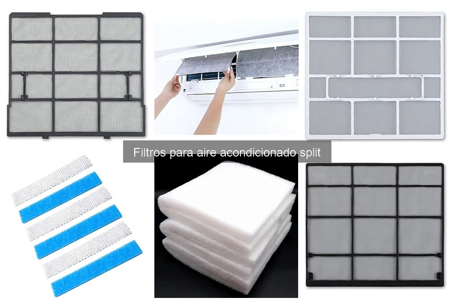 Tipos de filtros para aire acondicionado split: características y materiales