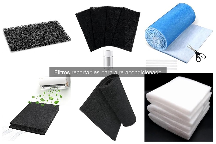 Tipos de filtros recortables para aire acondicionado