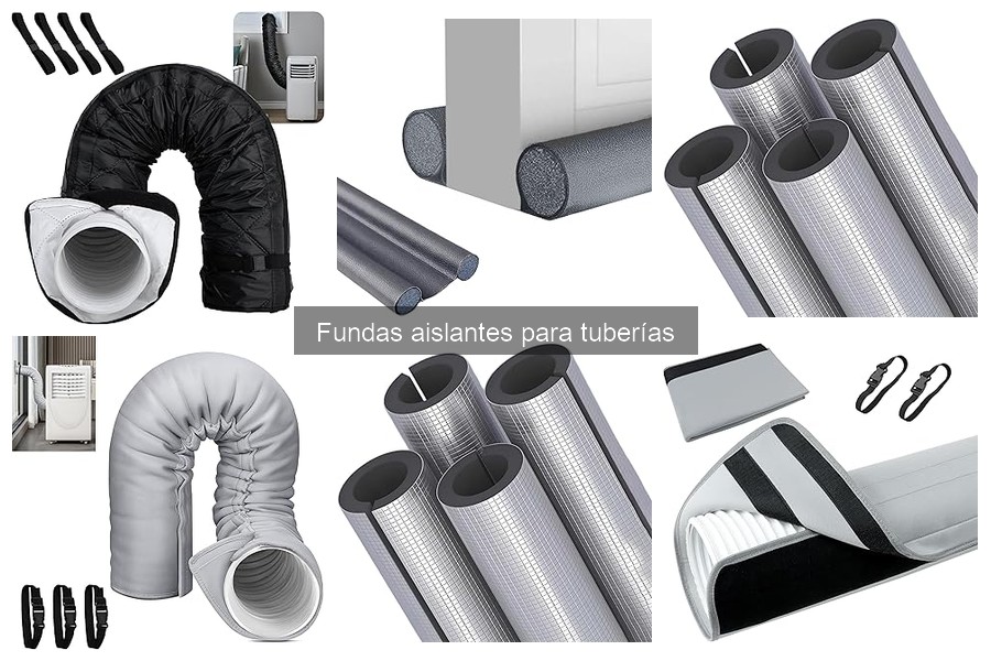 Tipos de fundas aislantes para tuberías: características y usos