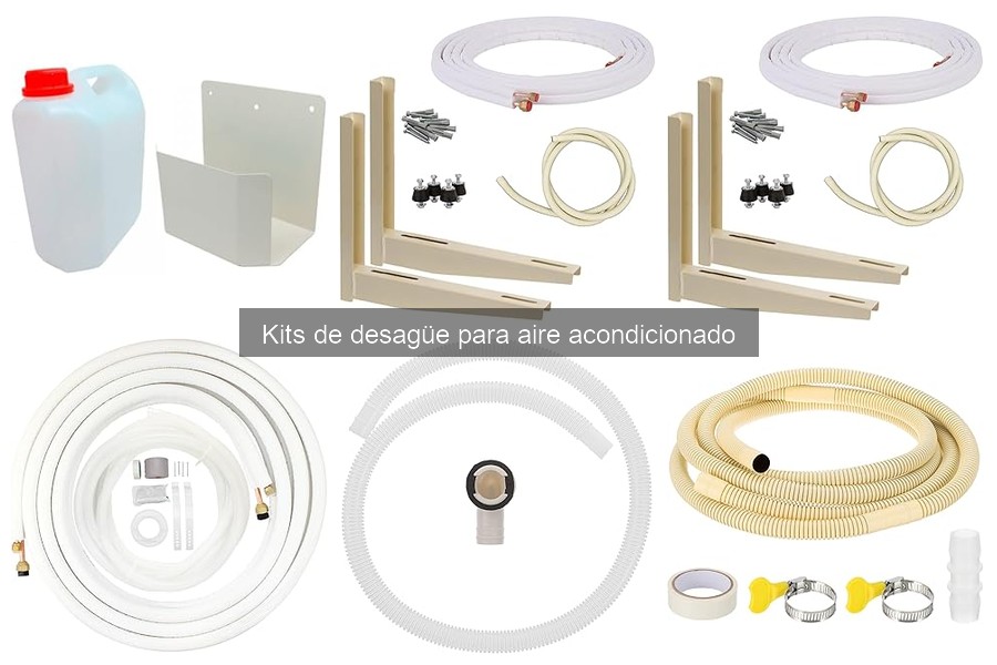 Tipos de Kits de Desagüe para Aire Acondicionado