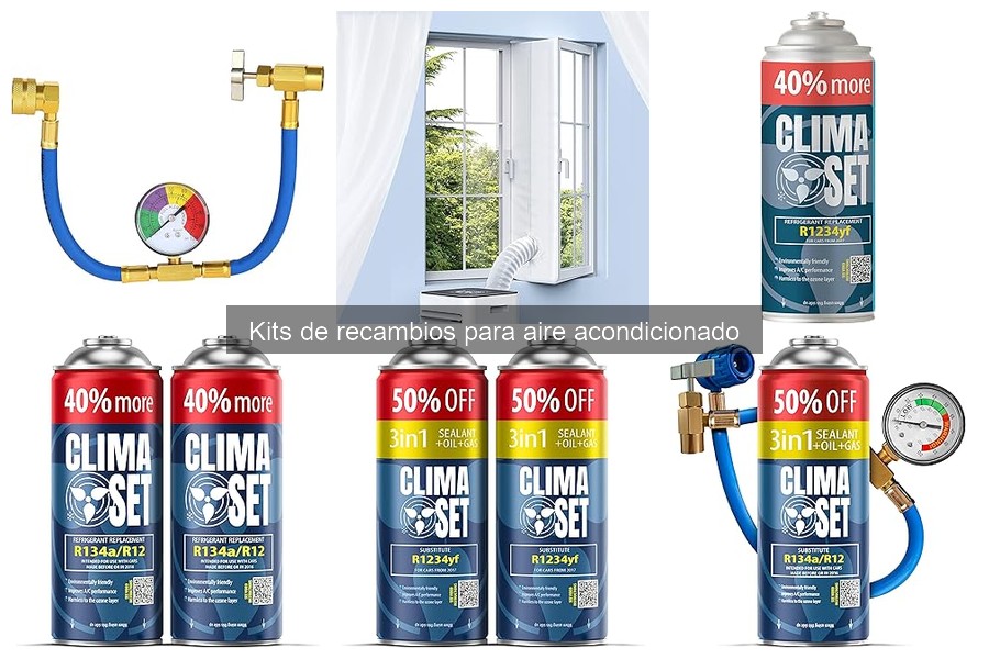 Tipos de kits de recambios para aire acondicionado