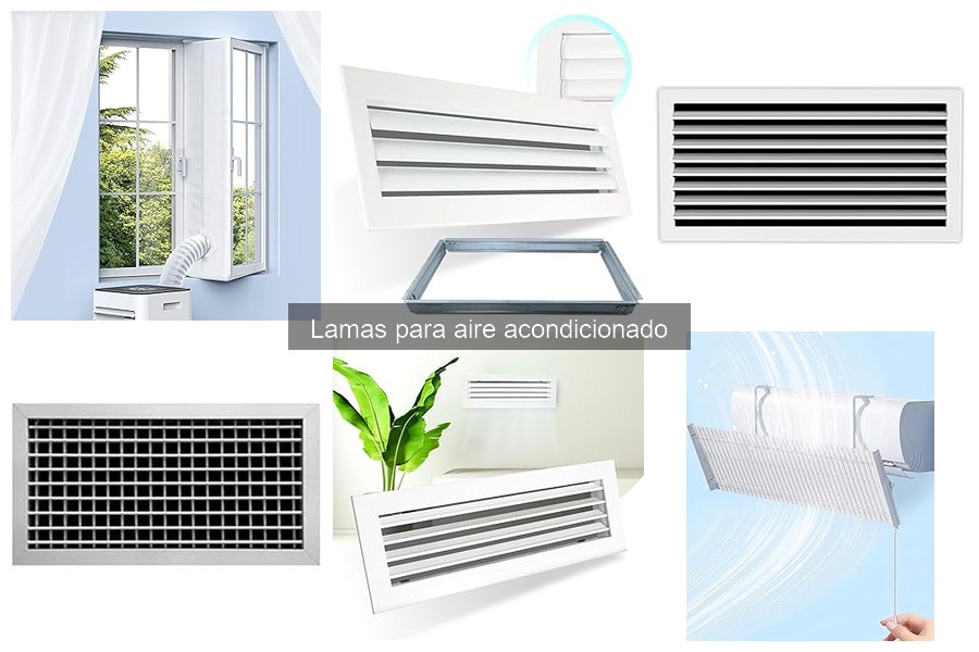 Tipos de lamas para aire acondicionado y sus diferencias