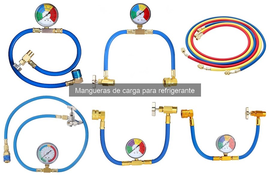 Tipos de mangueras de carga para refrigerante: características y más