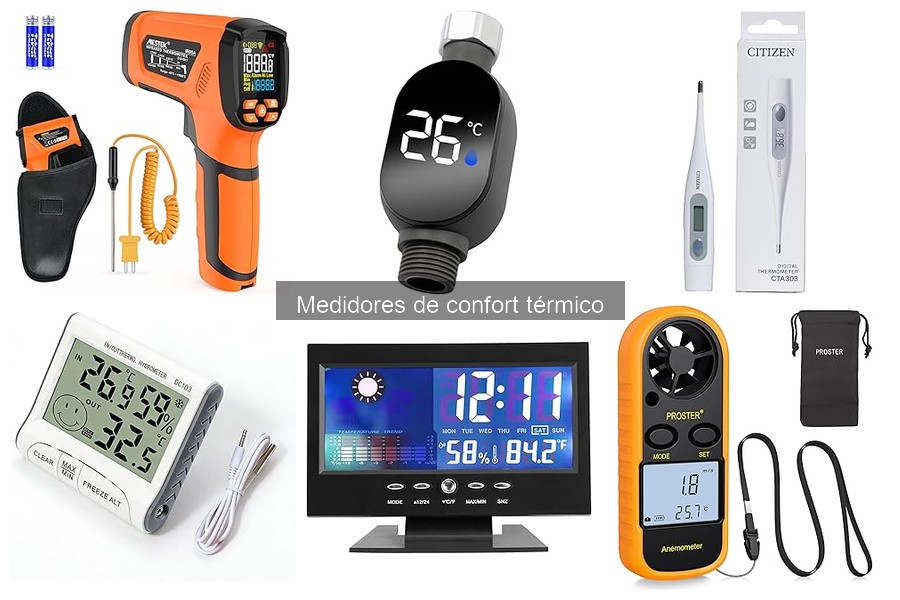 Tipos de Medidores de Confort Térmico: Características y Usos