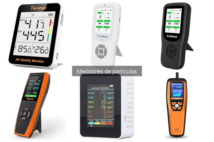 Tipos de medidores de partículas: características y aplicaciones