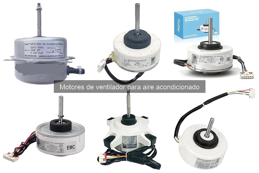Tipos de Motores de Ventilador para Aire Acondicionado