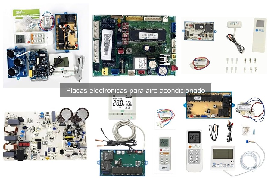 Tipos de placas electrónicas para aire acondicionado