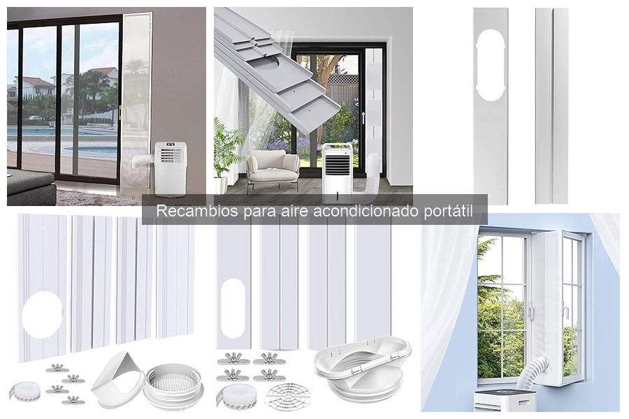 Tipos de recambios para aire acondicionado portátil