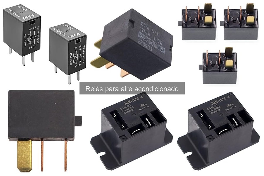 Tipos de relés para aire acondicionado: Guía completa