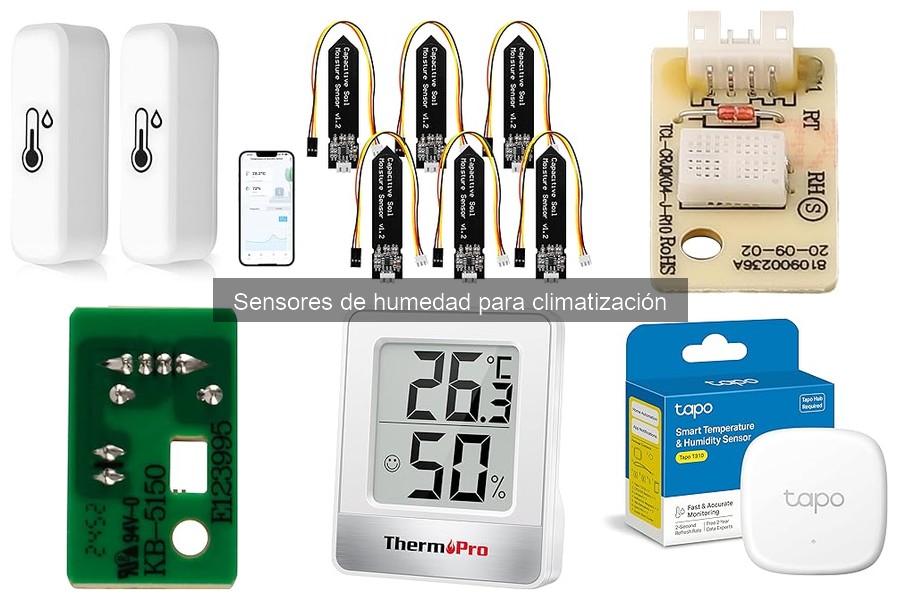 Tipos de sensores de humedad para aire acondicionado