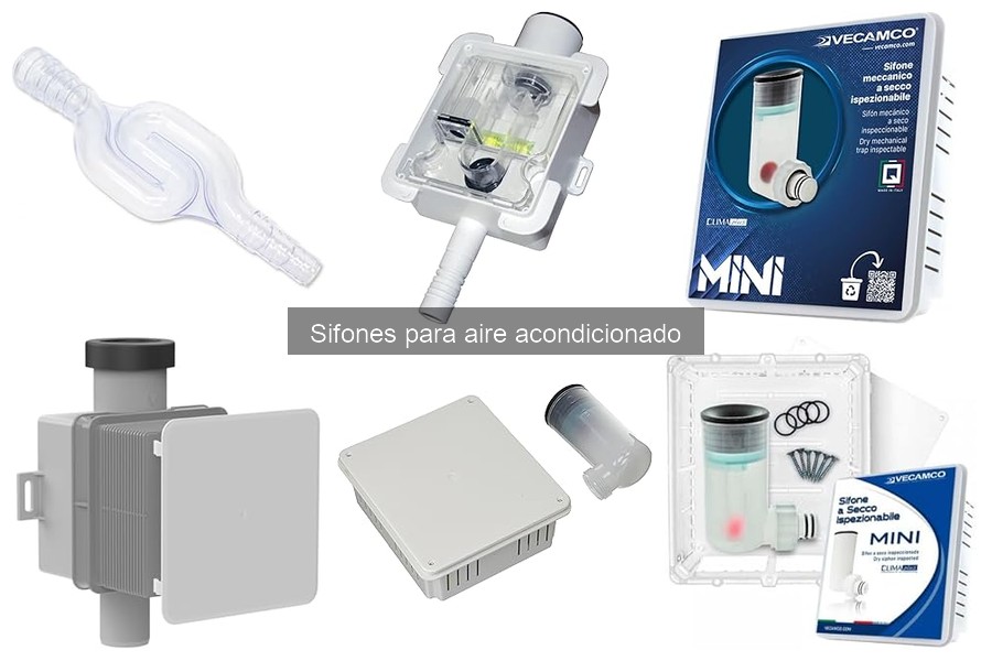 Tipos de sifones para aire acondicionado: guía completa