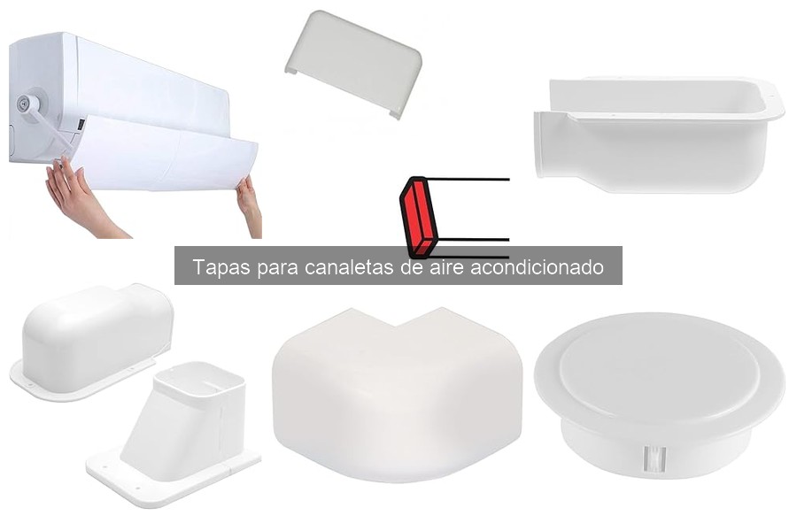 Tipos de Tapas para Canaletas de Aire Acondicionado