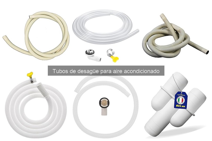 Tipos de tubos de desagüe para aire acondicionado