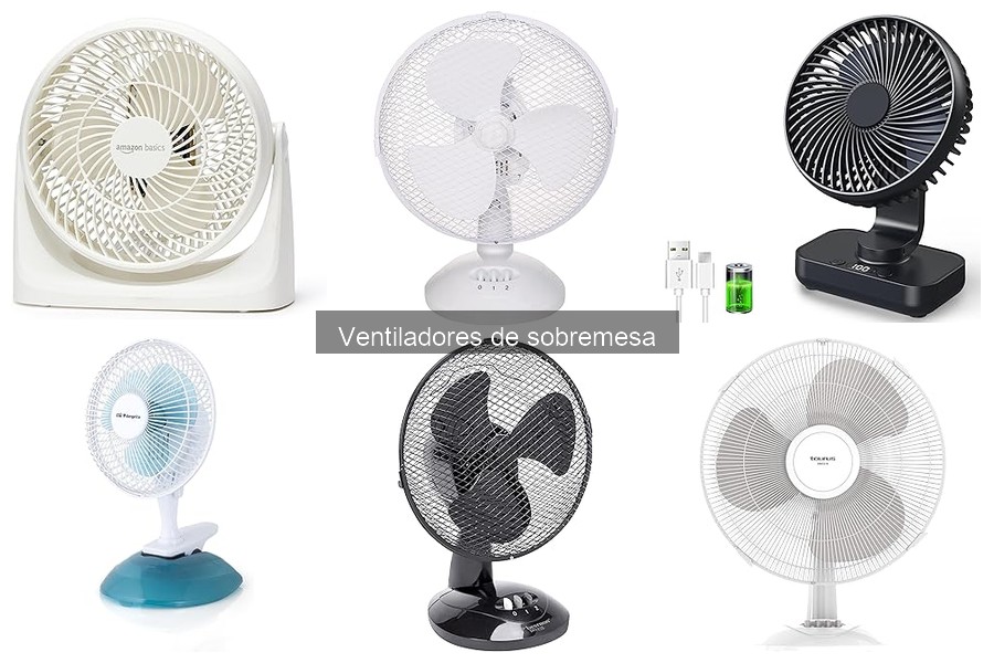 Tipos de ventiladores de sobremesa: ¿Cuál elegir?
