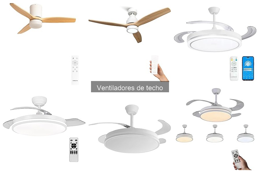Tipos de Ventiladores de Techo: Guía y Comparativa