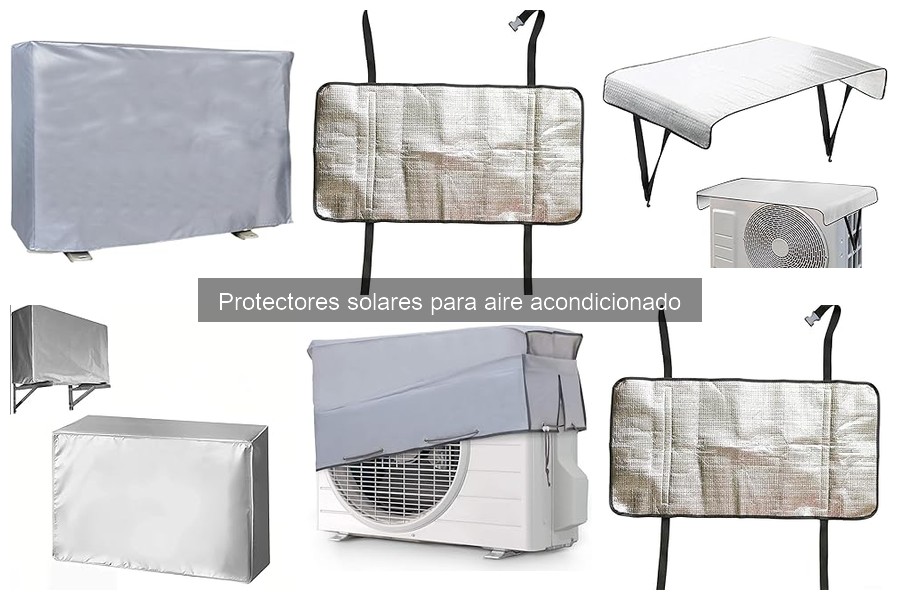 Todo sobre protectores solares para aire acondicionado