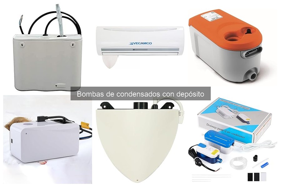 Usos alternativos de bombas de condensados con depósito